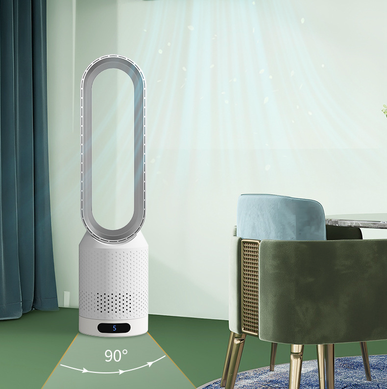 Airpure | 3-in-1-Luftkalt mit Luftreiniger | Oszillation und Berührung LED 4