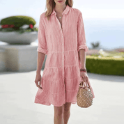 Anna - gestreiftes Sommerkleid 4