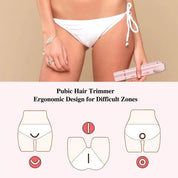 AquaGlow | Wasserdichter, wiederaufladbarer Bikinitrimmer für eine glatte Rasur 4