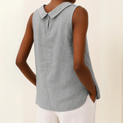 Ärmelloses Oberteil für Damen mit Rollkragen – Elegantes Sommer-Basic für jeden Anlass 1