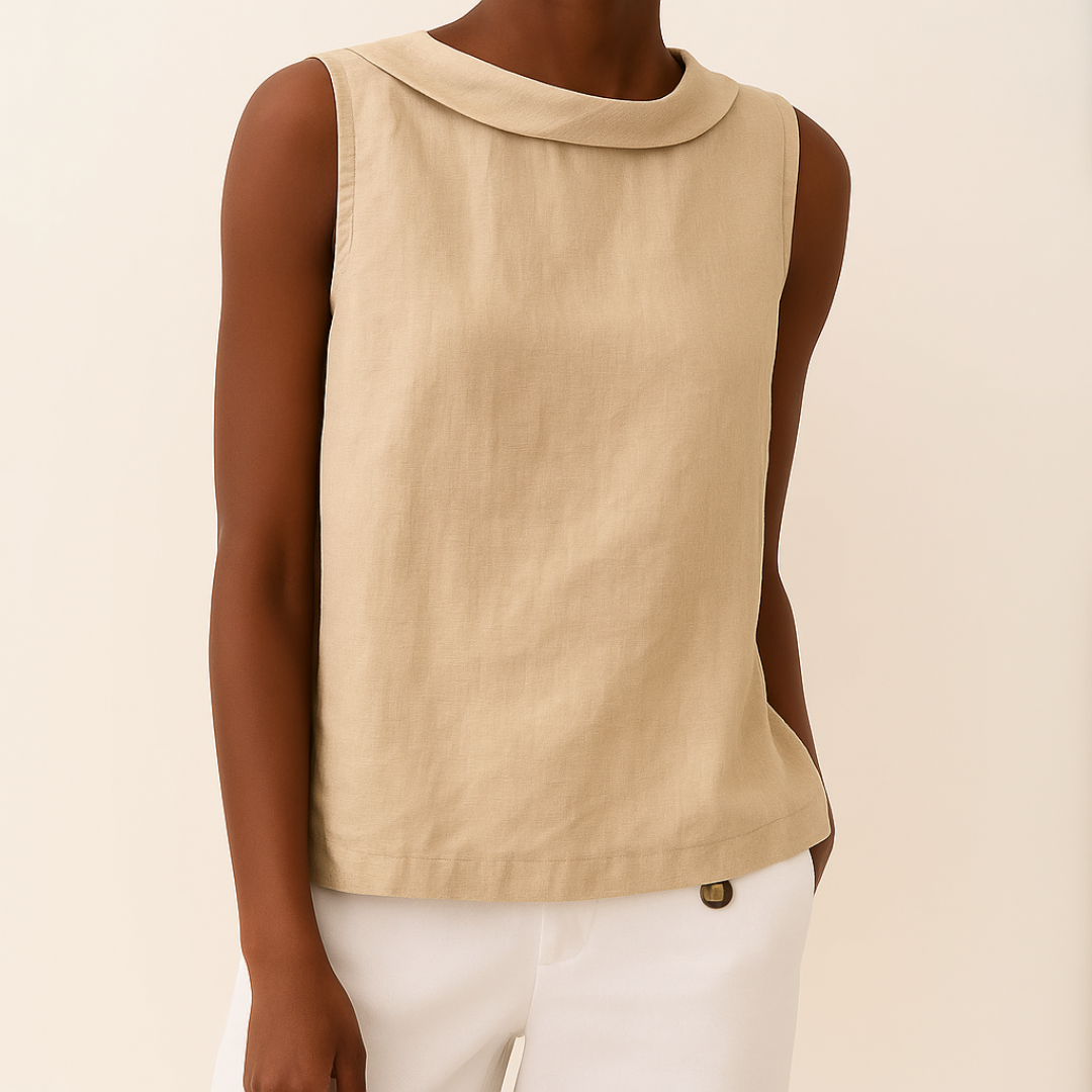 Ärmelloses Oberteil für Damen mit Rollkragen – Elegantes Sommer-Basic für jeden Anlass 2