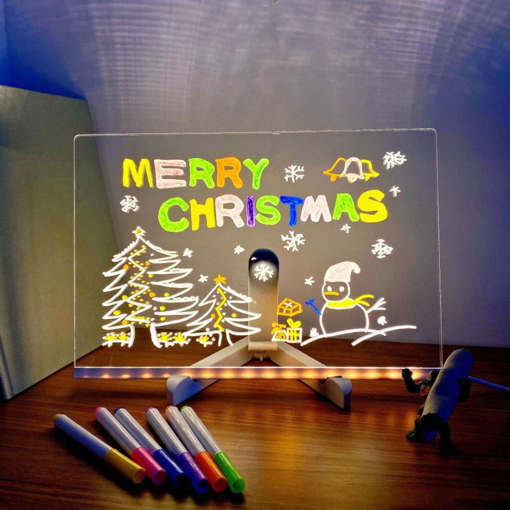 ArtGlow | LED-Zeichentafel für Kinder – Pädagogisches Weihnachtsspielzeug 2