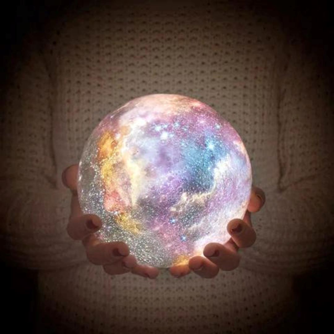 Asteria | Kabellose 3D-Mondlampe 4