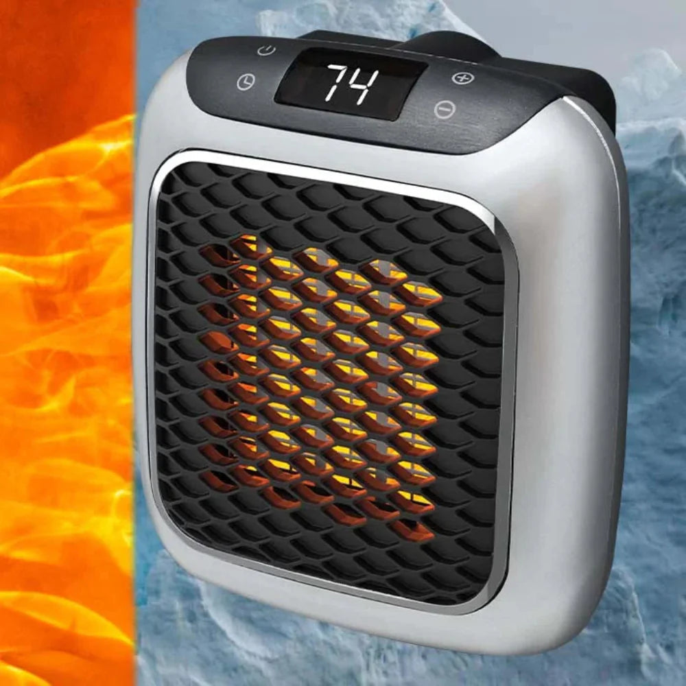 AureliaHeat | Kompakter Keramik-Heizlüfter für schnelle und gleichmäßige Wärme 0