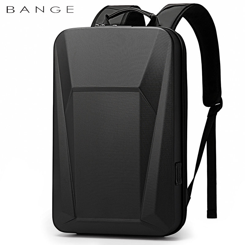 BANGE Hartschalen-Laptop-Rucksack mit TSA-Schloss 0