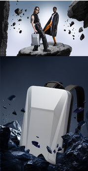 BANGE Hartschalen-Laptop-Rucksack mit TSA-Schloss 2
