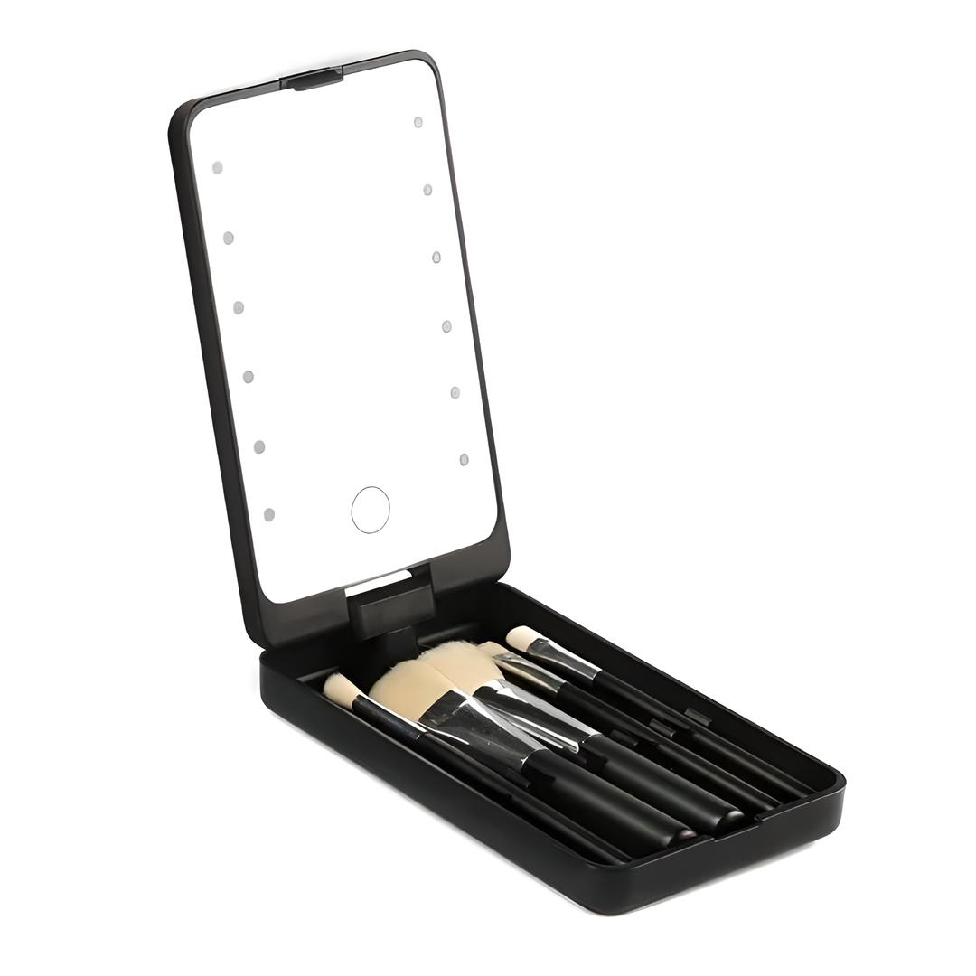 Rosalie | Stilfullt och praktiskt rese-make-up-penselset
