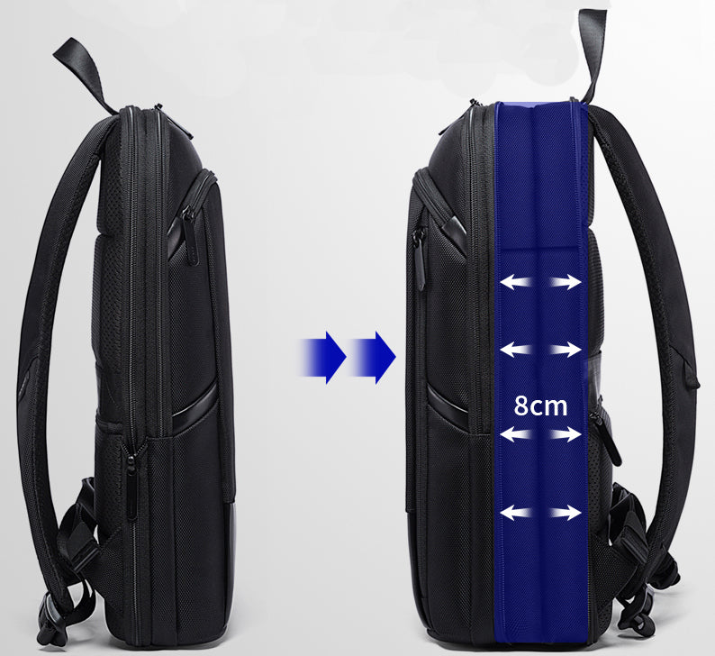 Bange Laptop-Rucksack 15 Zoll Super Slim Extension Herren Anti-Diebstahl-Rucksack 4