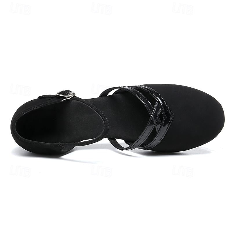 Bequeme Damen-Tanzschuhe mit verstellbarem Riemen für Hochzeiten und Tanzveranstaltungen 2