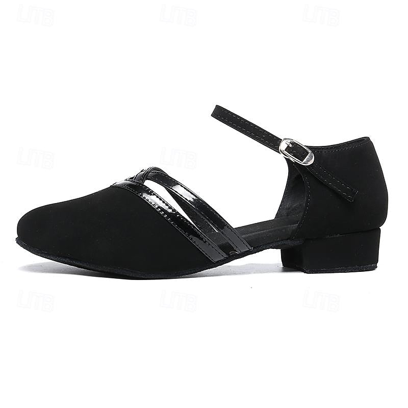 Bequeme Damen-Tanzschuhe mit verstellbarem Riemen für Hochzeiten und Tanzveranstaltungen 3