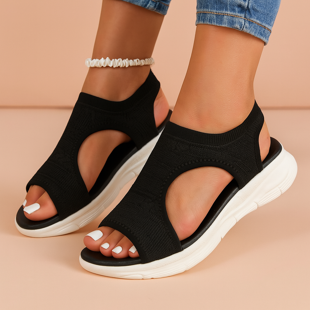 Bequeme Sandalen Damen – Stylische Sommerschuhe für Alltag und Spaziergänge, Flexibles Design, Optimaler Komfort 2