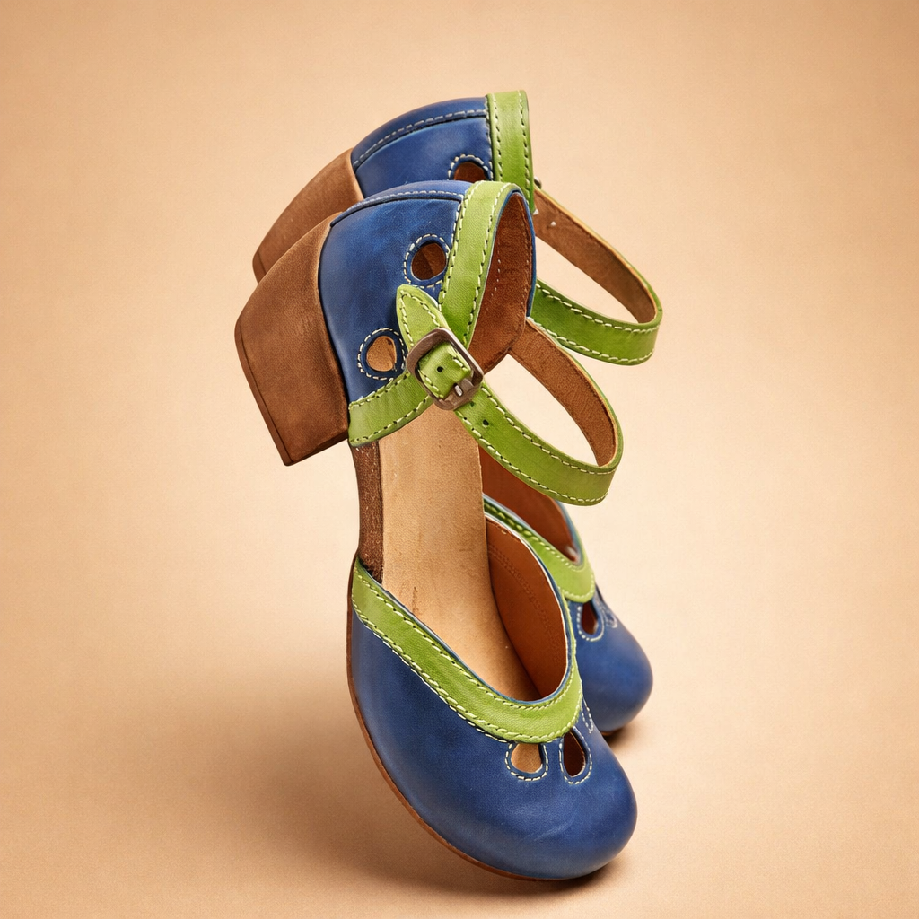 Bequeme Sandalen Damen im Vintage-Stil – Elegante, Feminine Sandalen für Stilvolle Sommerlooks 0