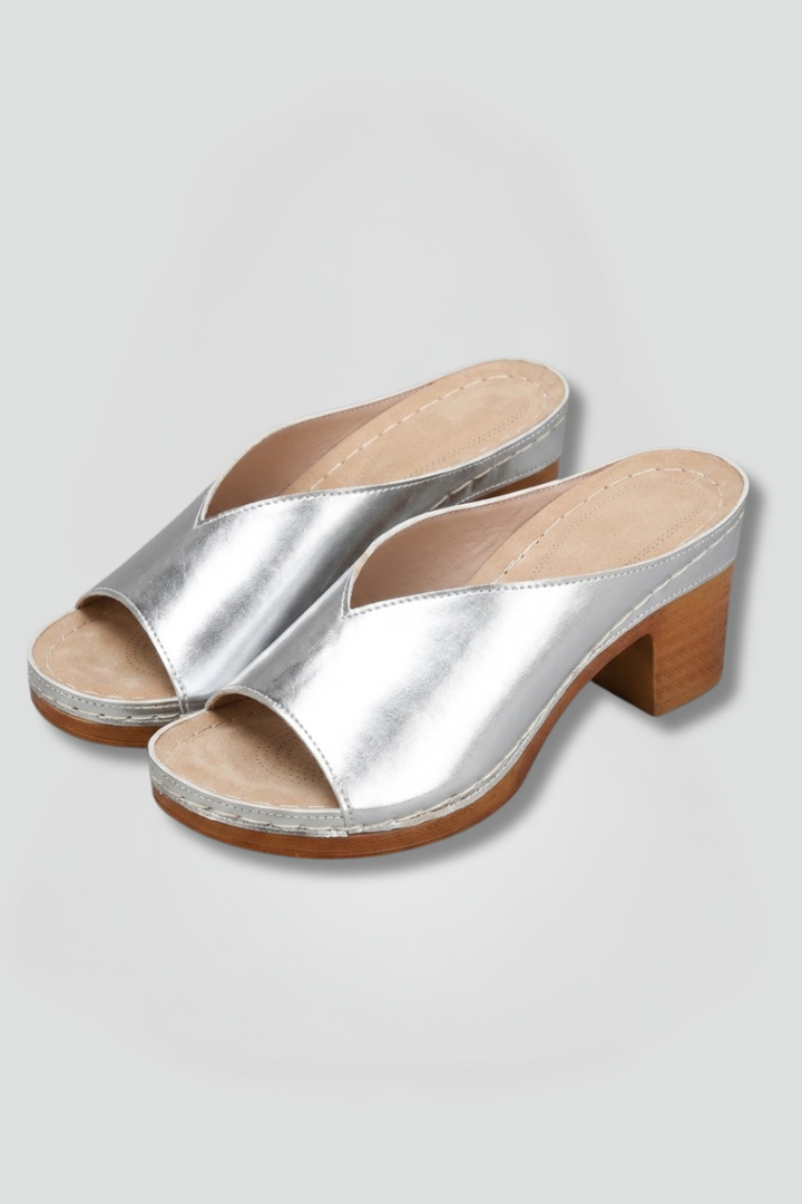 Bequeme Sandalen Damen mit Orthopädischem Arch Support und Blockabsatz für Sommerkomfort 1