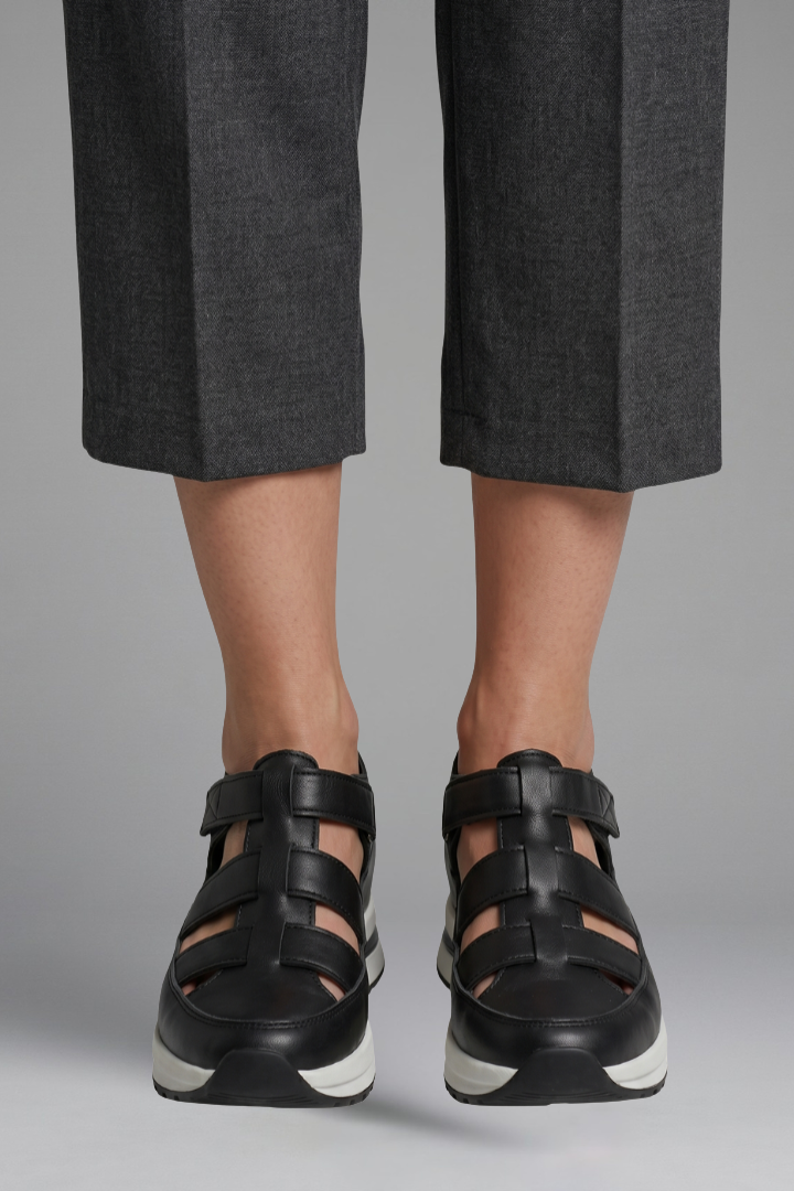 Bequeme Sandalen Damen mit Orthopädischem Arch Support und Strukturierter Plateau-Sohle für Alltag 0