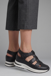 Bequeme Sandalen Damen mit Orthopädischem Arch Support und Strukturierter Plateau-Sohle für Alltag 5