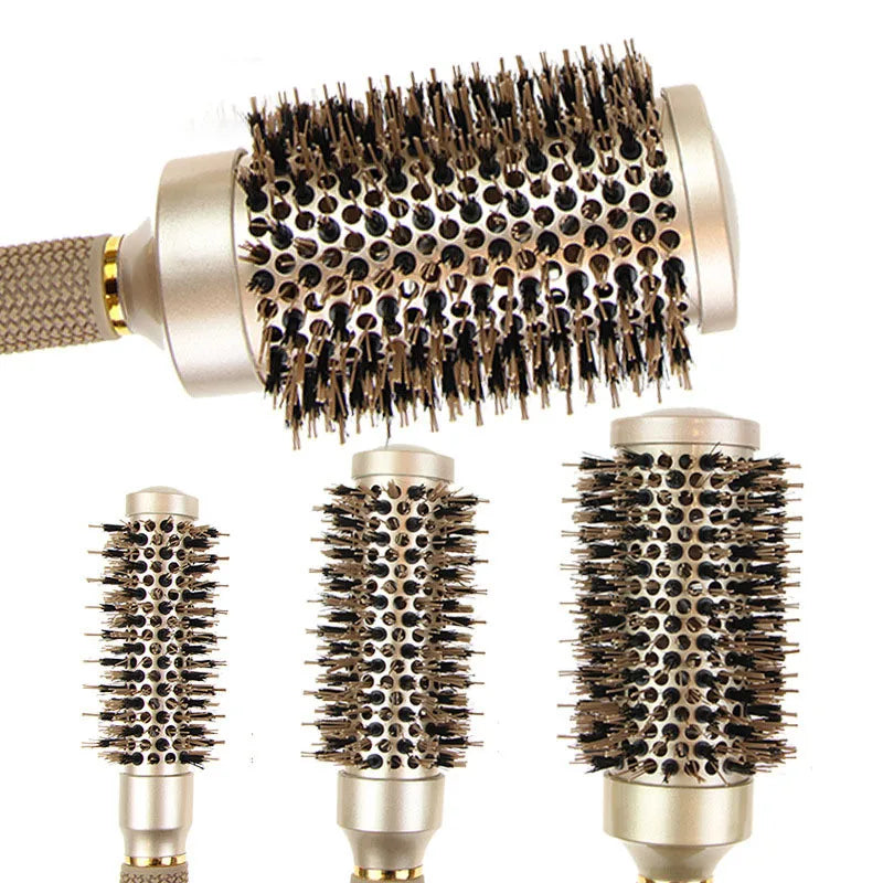 Blowout Pro - Ionic Eber Borderle Round Haarbürste Set für Salonqualität Styling 2