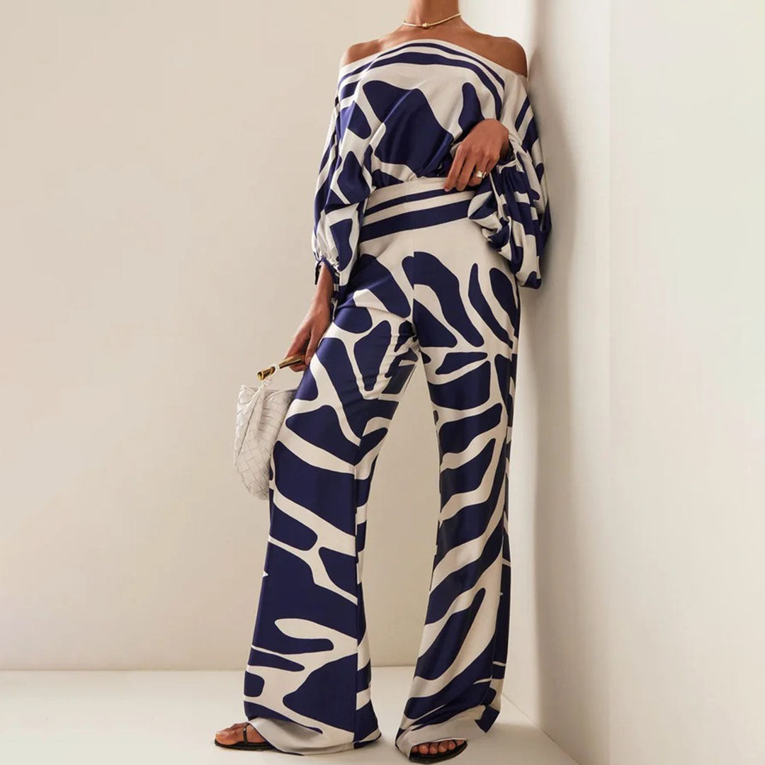 Clara | Elegant tvådelat set för sommaren