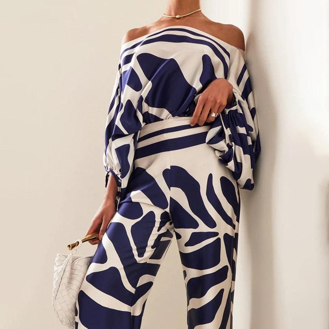 Clara | Elegant tvådelat set för sommaren