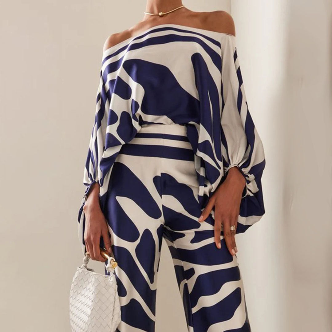 Clara | Elegant tvådelat set för sommaren
