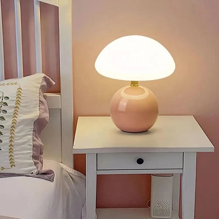 Blush Cloud Keramik-LED-Tischleuchte 3