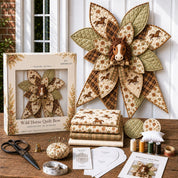 Bow Sewing Kit Türkranz-Nähset | Herbstmotiv | Komplett & Für Anfänger Geeignet | FoxStitch 10