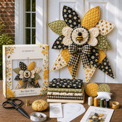 Bow Sewing Kit Türkranz-Nähset | Herbstmotiv | Komplett & Für Anfänger Geeignet | FoxStitch 13