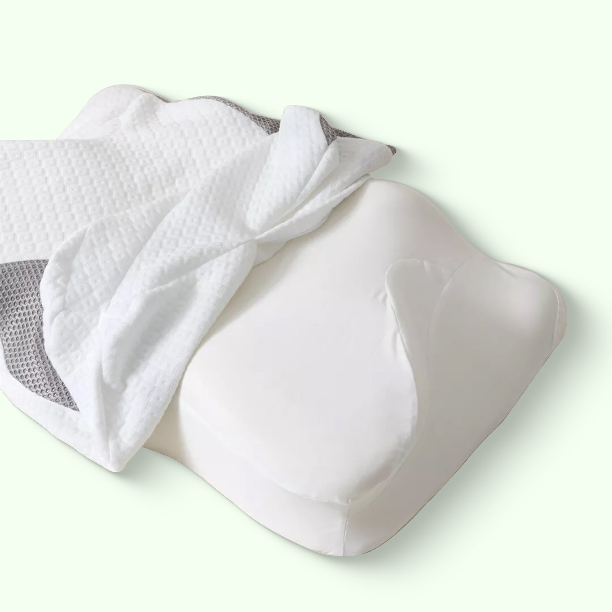 Butterfly Memory Foam Nackenkissen mit Armlehnen für Seiten- und Rückenschläfer 5