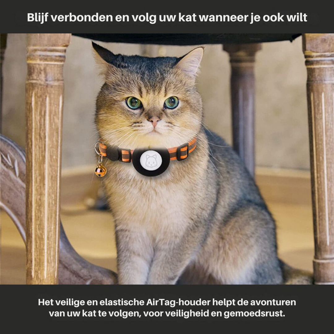 CAT -GPS -Tracker -Kragen mit Schnellverschluss und reflektierendem Design für eine verbesserte Nachtsichtbarkeit 2