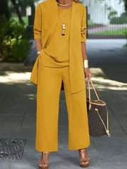 Sophia | Dreiteiliges Outfit – Stilvoll und Bequem in Einem