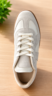 Weiße Sneaker Herren – Bequeme Rutschfeste Schnürsneaker für Jeden Tag
