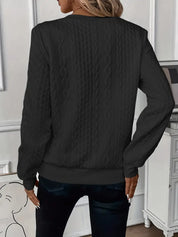 Chloe - Lässiges Sweatshirt Mit Langen Ärmeln Und Reißverschluss 3