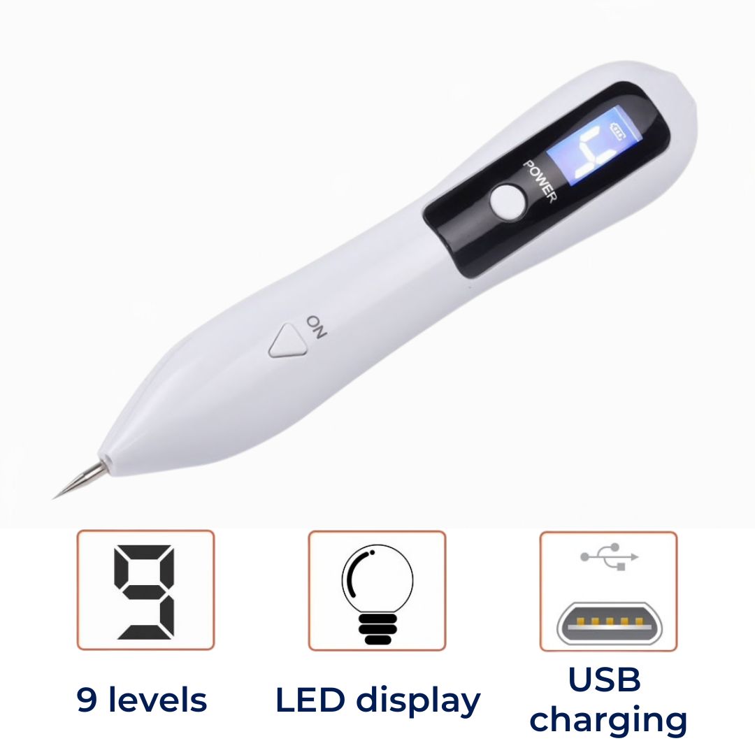 Clearskinpro -Laser -Plasma -Stift - Nicht -invasiv | Für Sommersprossen, Hautmarke, Fleck, Maulwurf und Tattoo zu Hause entfernen 6