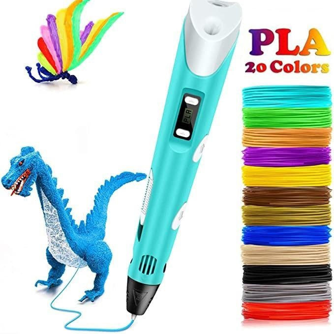 ColorPoint 3D-Stift – Kreativer Zeichenstift für Kinder mit 20 Filamentfarben 4