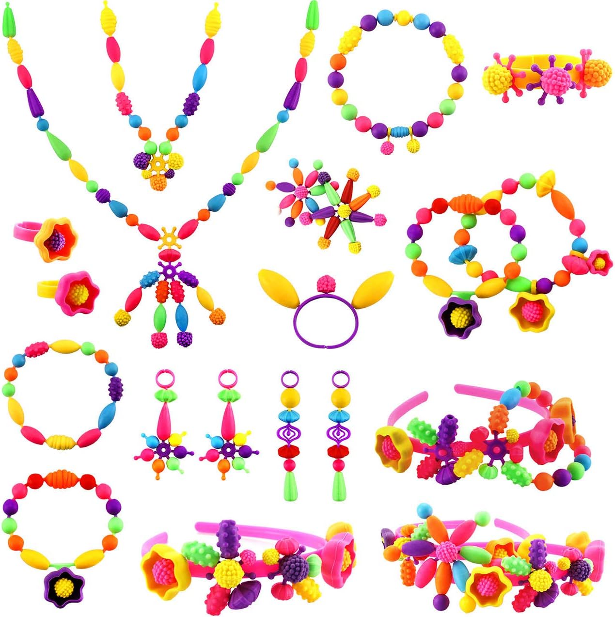 ColorfulBead Haven | Schmuckbastelset für die kreative Entfaltung von Kindern 2
