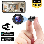 Compact Full HD Wireless-Überwachungskamera mit 160-Grad-Winkel, Nachtsicht und 72-Stunden-Akkulaufzeit für die Sicherheit zu Hause 2