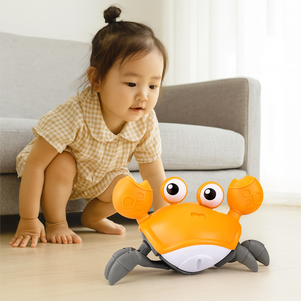 CrustaceanJoy | Krabbenbaby-Spielzeug mit Musik und bunten Lichtern 10