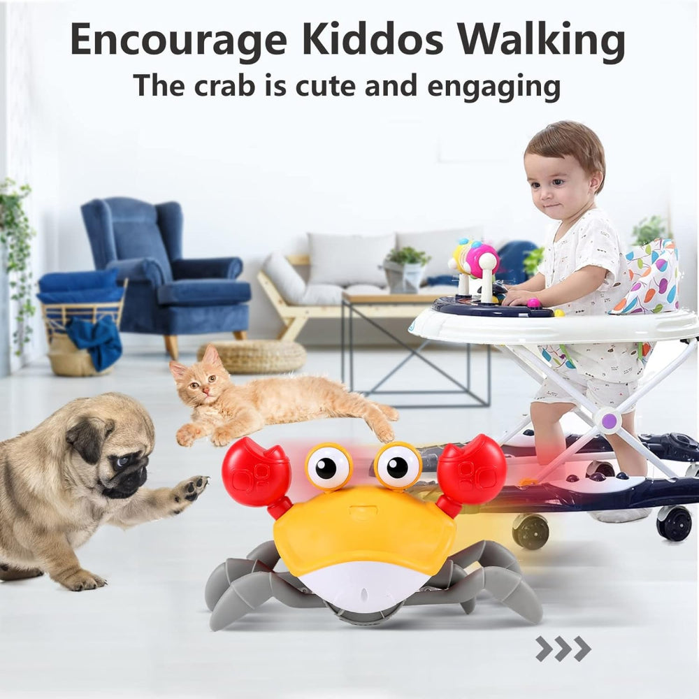 CrustaceanJoy | Krabbenbaby-Spielzeug mit Musik und bunten Lichtern 6