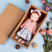 CuddlyCharm | Plüsch-Anziehpuppe mit Accessoires Geschenkset 11