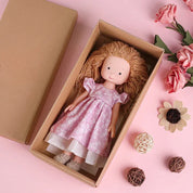 CuddlyCharm | Plüsch-Anziehpuppe mit Accessoires Geschenkset 9