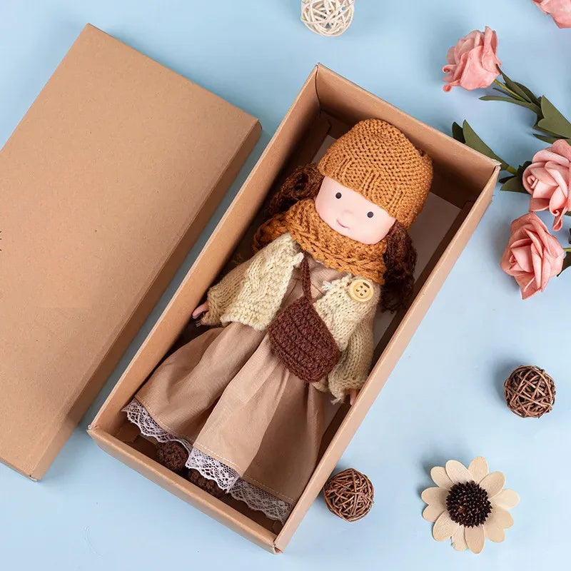 CuddlyCharm | Plüsch-Anziehpuppe mit Accessoires Geschenkset 9