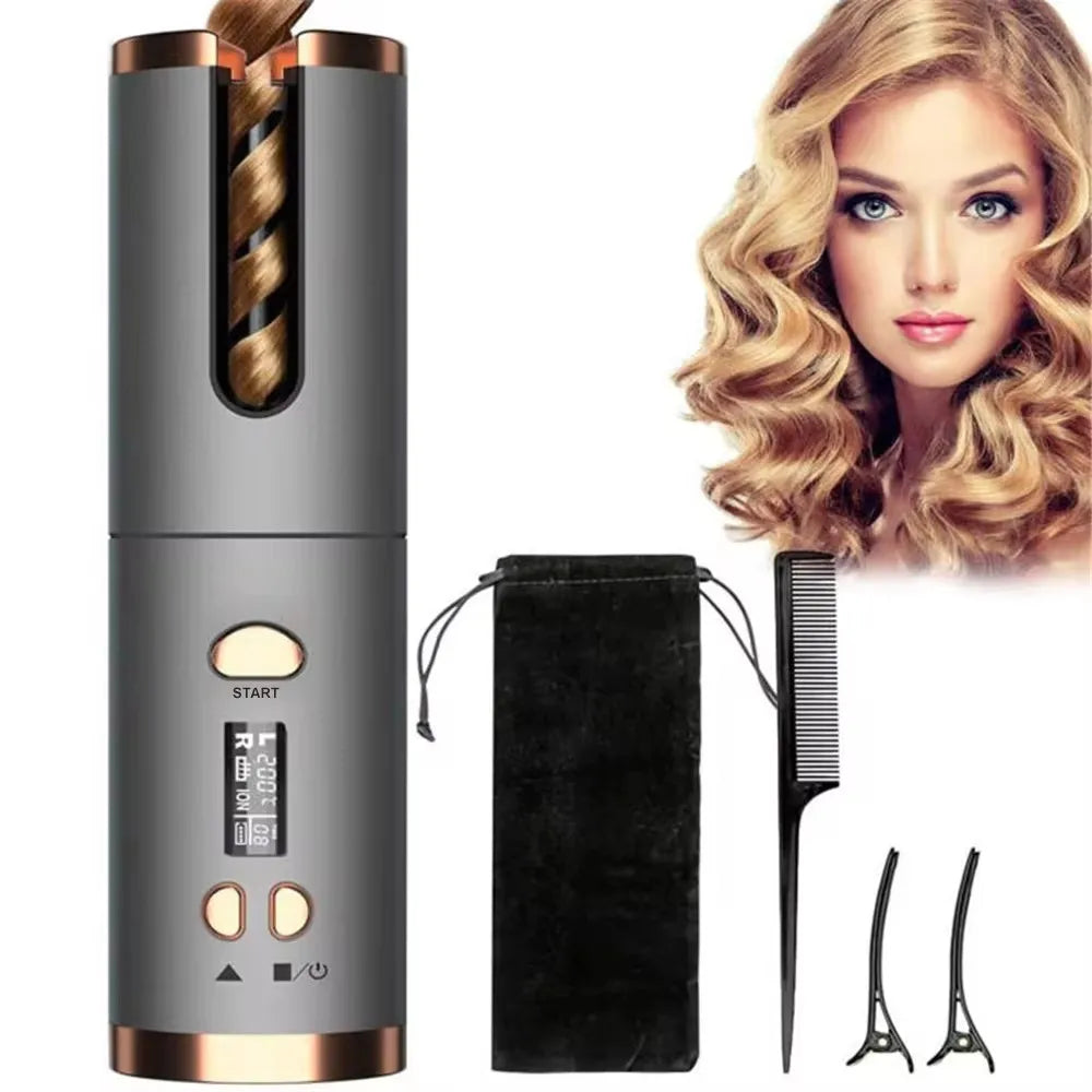 Curlmaster - LED -Display -Styling -Tool 0