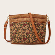 Damen-Schultertasche im Ethno-Stil aus PU-Leder 0