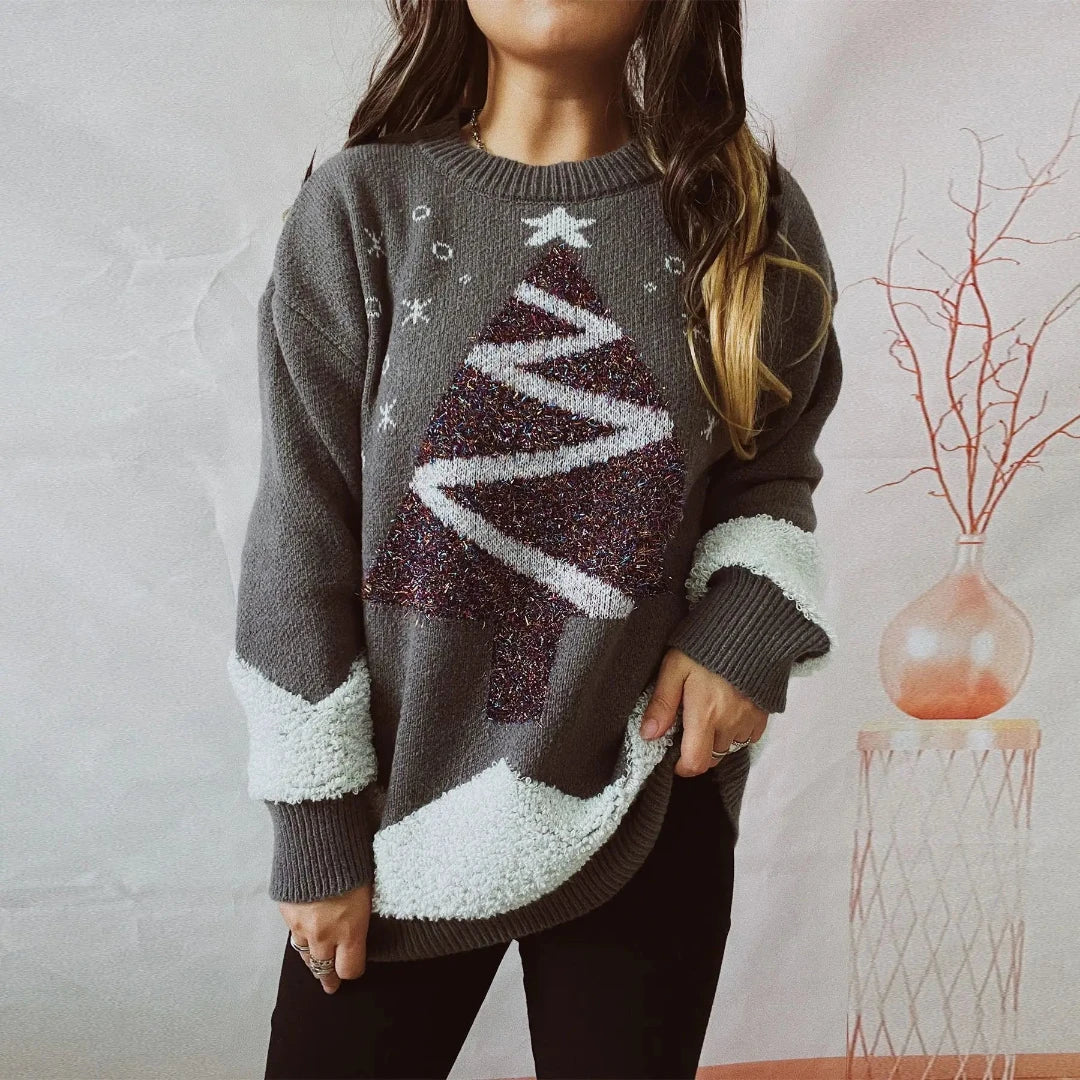 Damenpullover Festlich Warm Strickmaterial für Wintergarderobe 0