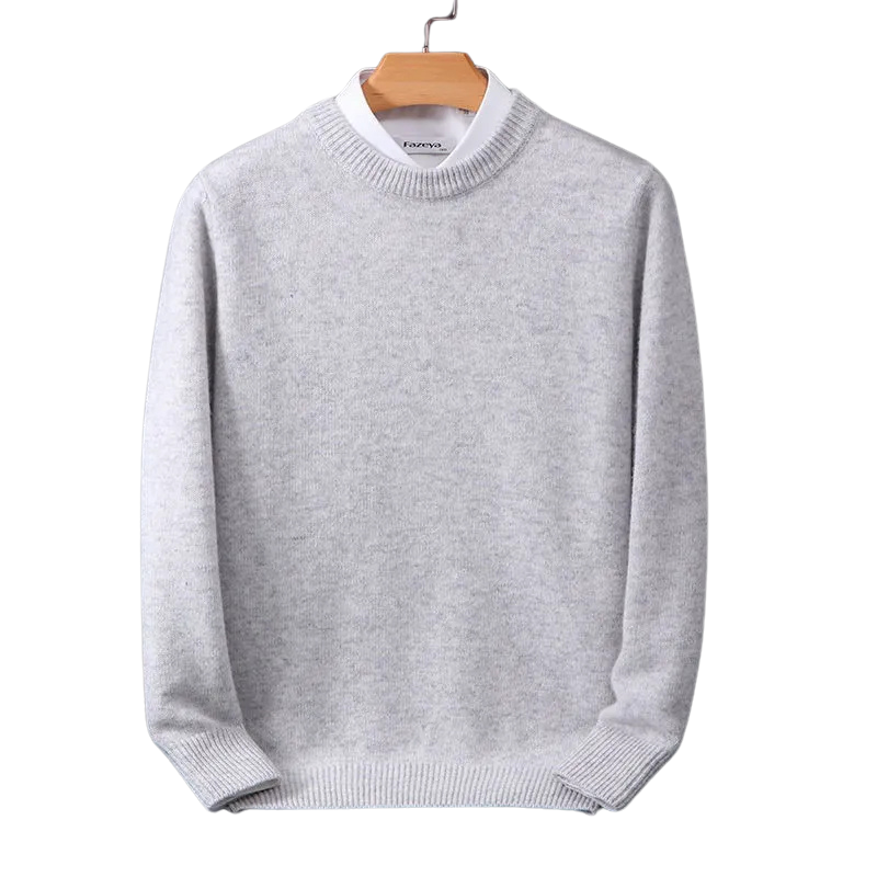 Daniel – Premium-Kaschmirpullover mit Rundhalsausschnitt 0