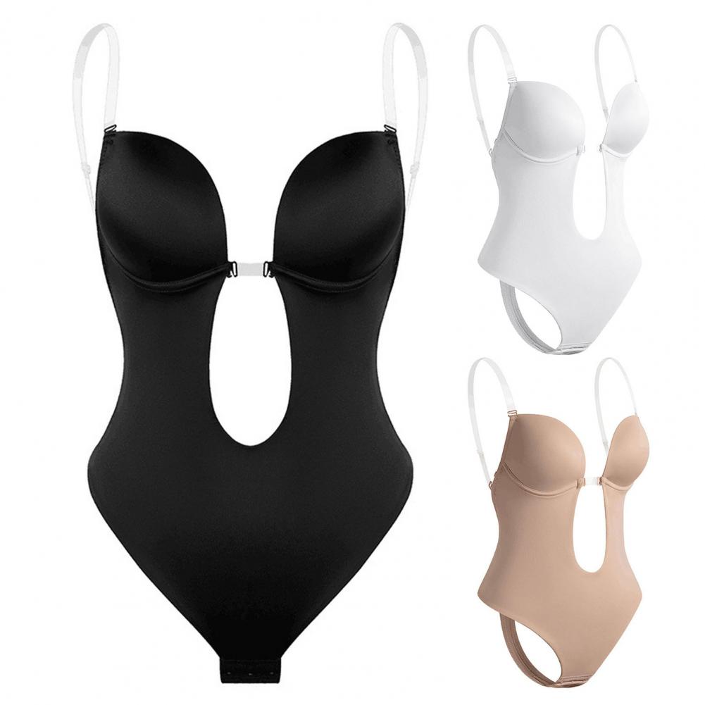 Deep V -Ausschnitt Shapewear Body - Ultimate Body Shaper für makellose Silhouette 3