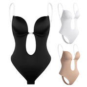 Deep V -Ausschnitt Shapewear Body - Ultimate Body Shaper für makellose Silhouette 3