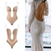 Deep V -Ausschnitt Shapewear Body - Ultimate Body Shaper für makellose Silhouette 5