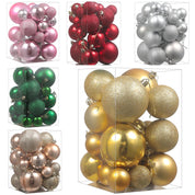 Dekorative Kugeln | Baumschmuck-Set für die Weihnachtsdekoration 1