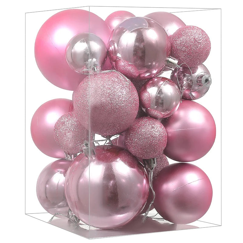 Dekorative Kugeln | Baumschmuck-Set für die Weihnachtsdekoration 6