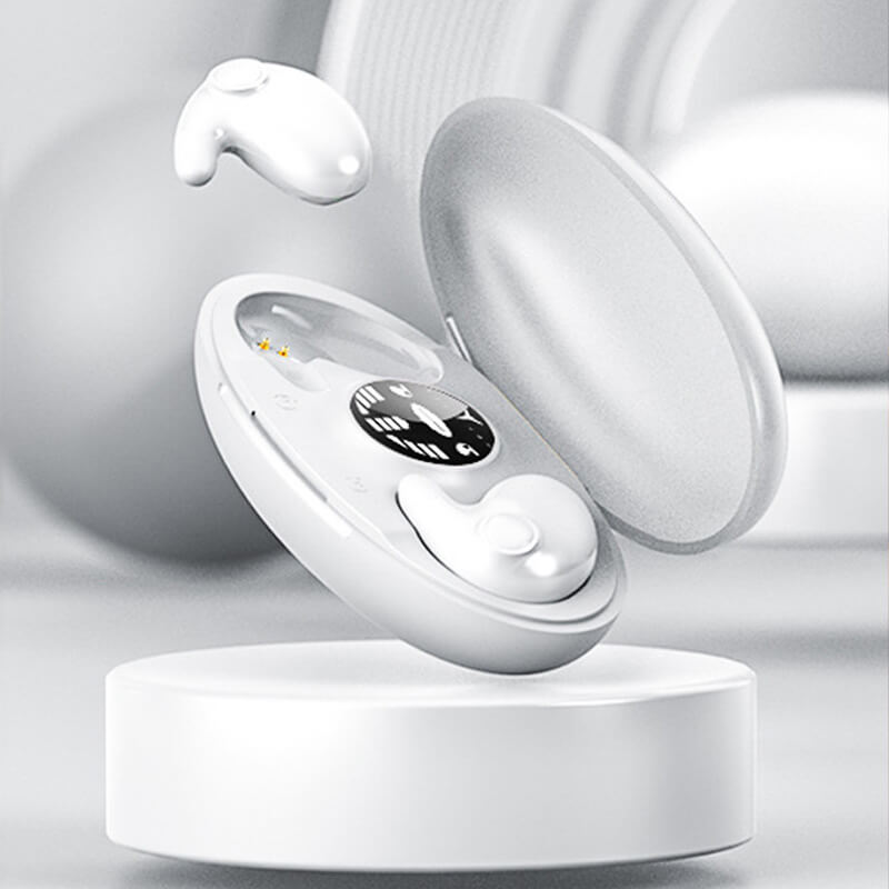Drahtlose Schlafkopfhörer - unsichtbare Bluetooth -Ohrhörer mit IPX5 wasserdichtem Design für bequemen Schlaf 6
